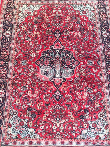 سجاد عجمي. شغل يدوي صوف. Persian Carpet. Tapis. Hand made 1