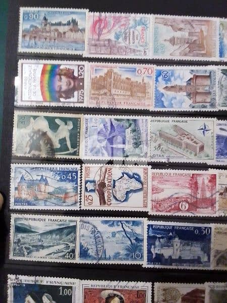 France 1960's old  24 stamps Lot# SPFR-8 طوابع فرنسية قديمة 5