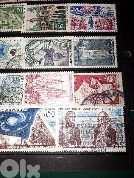 1969+ France 26 old stamps Lot# SPFR-10 طوابع فرنسية قديمة 0
