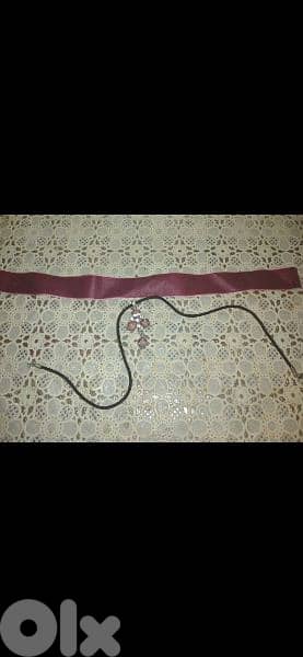 necklace 2 pcs choker and necklace purple 3