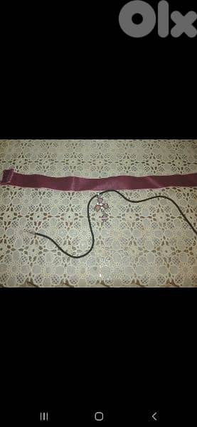 necklace 2 pcs choker and necklace purple 4