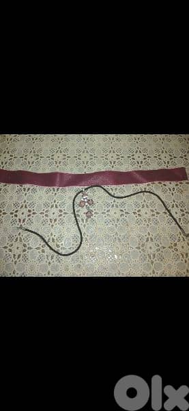 necklace 2 pcs choker and necklace purple 5