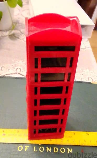 London telephone booth souvenir PVC material