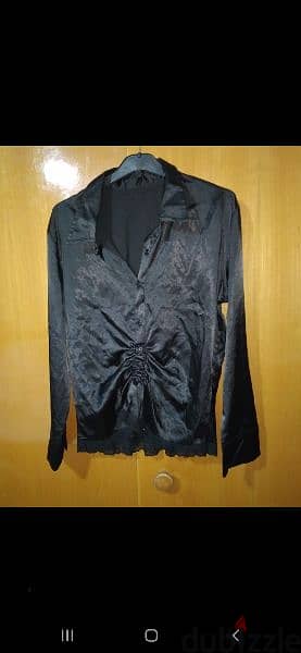 satin shirt long sleeves s to xxL 3