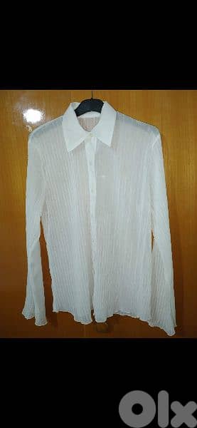 white shirt chiffon s to xxL 3