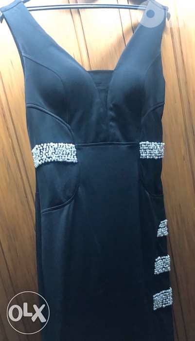 women clothing, فستان, evening dress, wedding, Long Black Dress 0