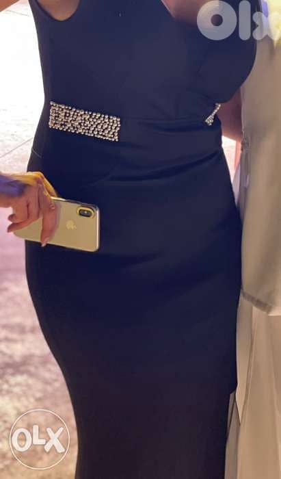 women clothing, فستان, evening dress, wedding, Long Black Dress 3