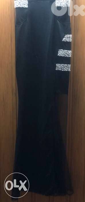 women clothing, فستان, evening dress, wedding, Long Black Dress 6