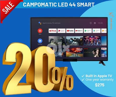 Campomatic led 44 Smart Android License 0