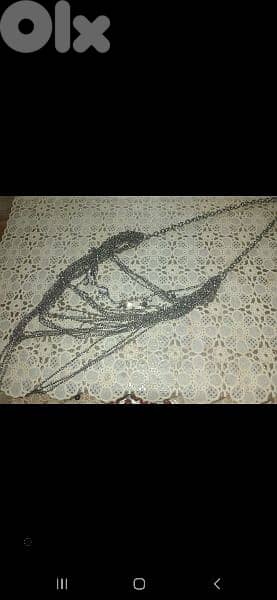 necklace sanessel taba2at 3a2ed ma3 strass 1=7$ or 3= 15$ 6