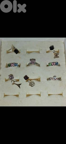 ring pick any 3 rings 15$ 16