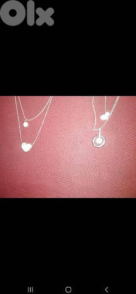 necklace double chain necklace 1