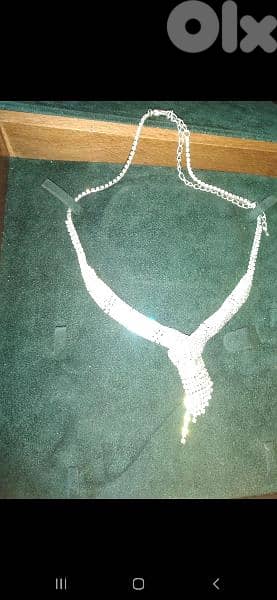 necklace vintage rhinstone costume necklace 1