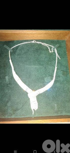 necklace vintage rhinstone costume necklace 7