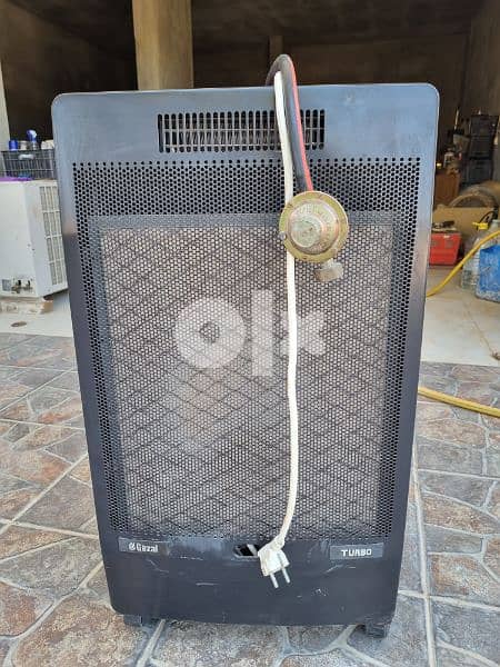 دفاية على الغاز 0