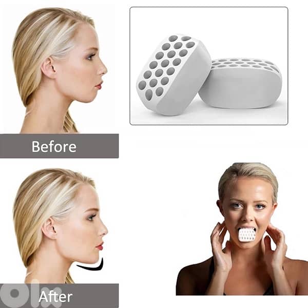 Jawline Exerciser for Men & Women - 3 Resistance Levels 0