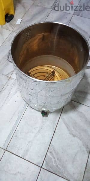 pasteurization stainless steel canister 2