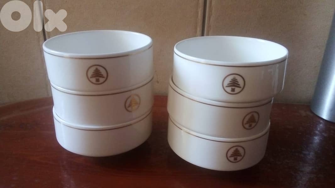 Vintage MEA glass bowls pack of 6 2