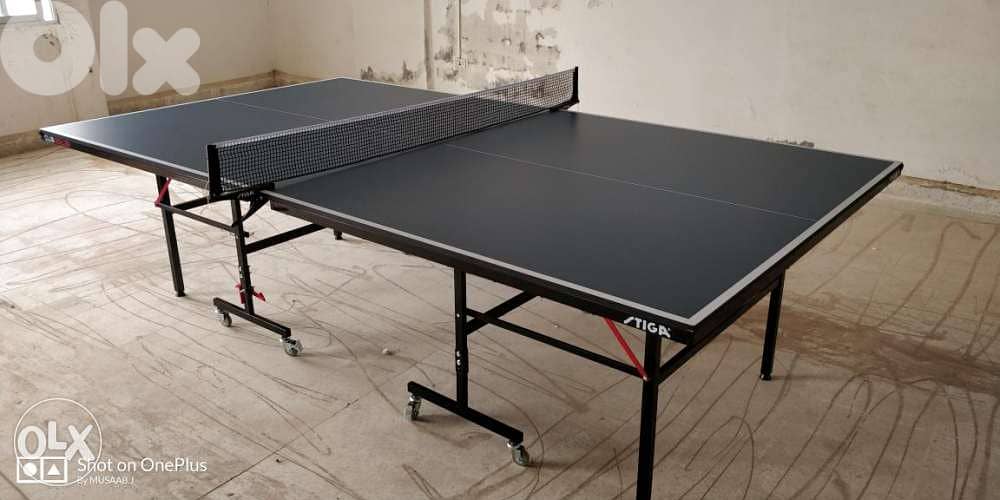 Stiga club roller table طاولة بينغ بونغ 0