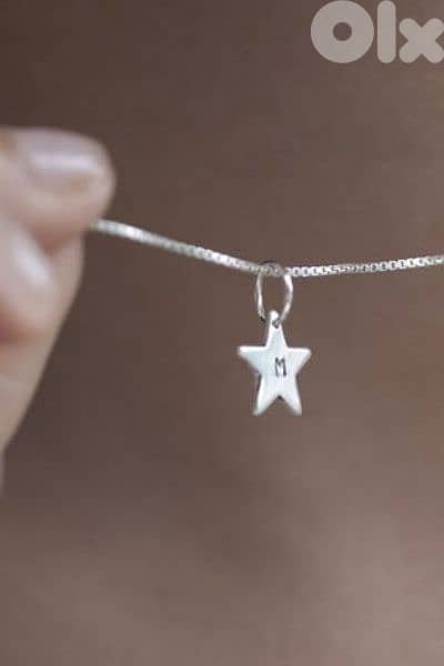 necklace star pendant 925 silver 5grams 1