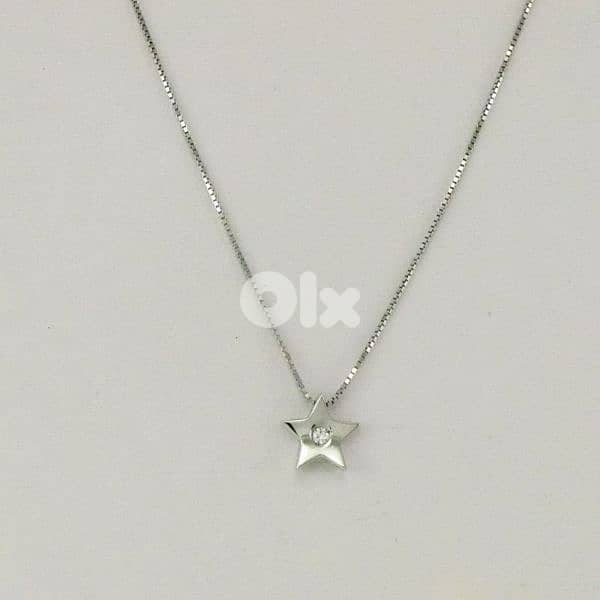 necklace star pendant 925 silver 5grams 3