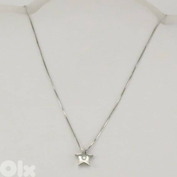 necklace star pendant 925 silver 5grams 4