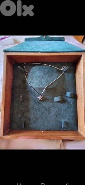 necklace star pendant 925 silver 5grams 9