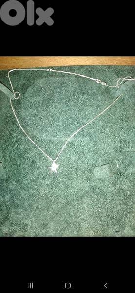 necklace star pendant 925 silver 5grams 11