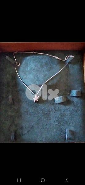 necklace star pendant 925 silver 5grams 13