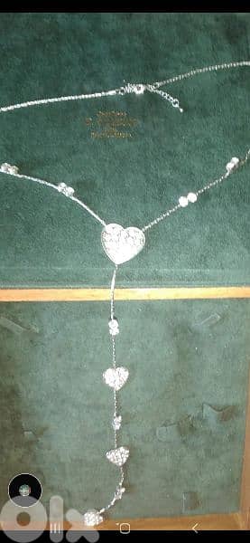 long strass tassel necklace 2 models 1