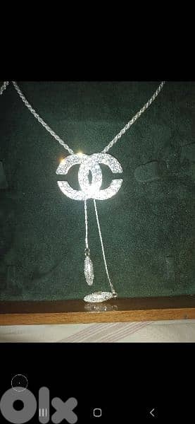 long strass tassel necklace 2 models 11