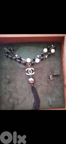 necklace copy long necklace chanel or lancel 4