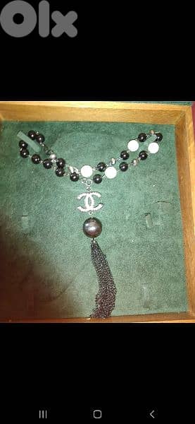 necklace copy long necklace chanel or lancel 5