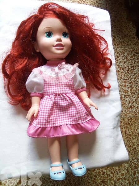 ARIEL PRINCESS DISNEY ANIMATOR BABY princess as new dressed +shoes=22$ 0