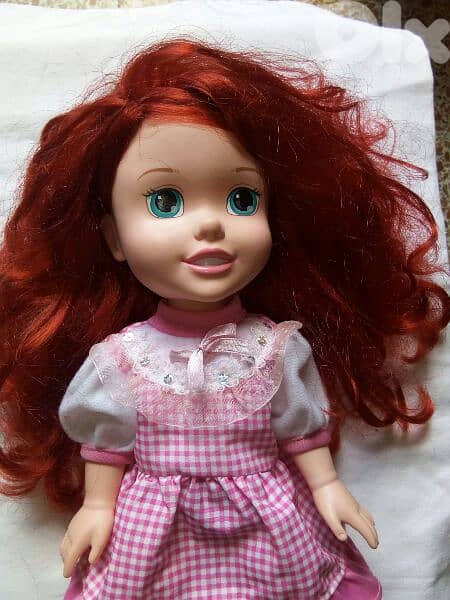 ARIEL PRINCESS DISNEY ANIMATOR BABY princess as new dressed +shoes=22$ 1