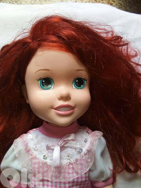 ARIEL PRINCESS DISNEY ANIMATOR BABY princess as new dressed +shoes=22$ 3