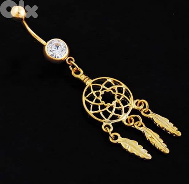 Gorgeous Medical belly piercing rings 6