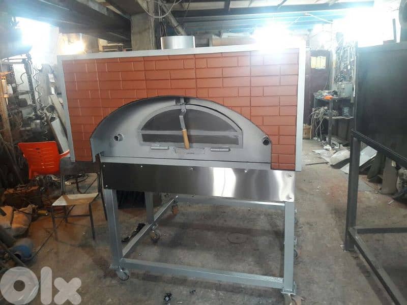 فرن المعجنات والمناقيش ستانلس ستيل بعدة قياسات 1