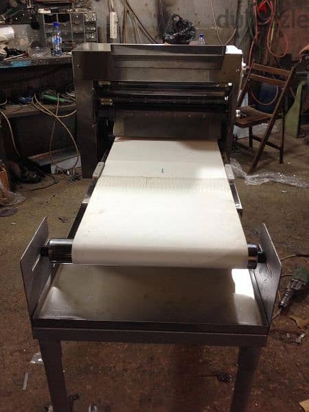 رقاقة عجين . هارد كروم dough sheeter 3