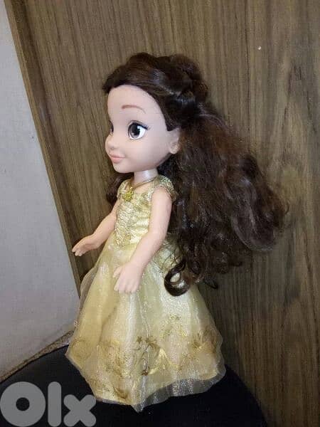 PRINCESS BELLE Disney ANIMATOR Great doll in own dress+Shoes +necklace 4