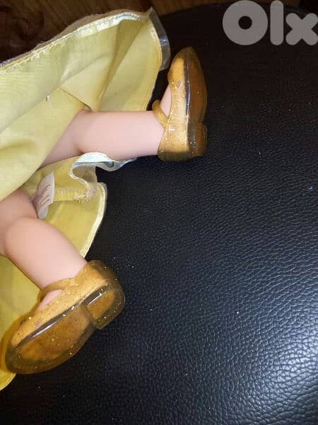 PRINCESS BELLE Disney ANIMATOR Great doll in own dress+Shoes +necklace 2