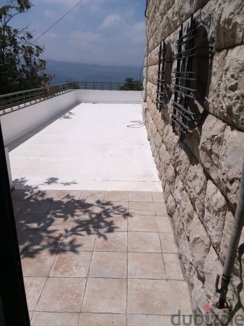 Baabdat (1000Sq) Villa With Terrace and Garden , (BB-135) 0