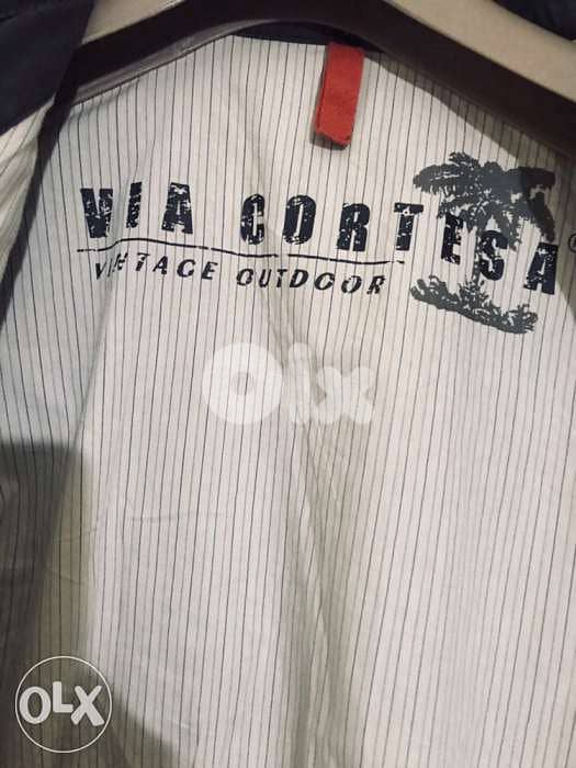 via cortesa outdoor jacket dark olive size xl slim 3