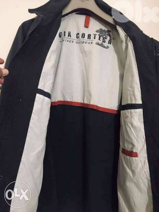 via cortesa outdoor jacket dark olive size xl slim 4