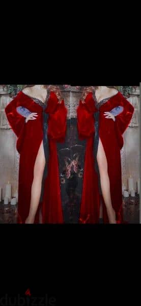 kimono ahmar ma3 deyer dentell s to xxL 5