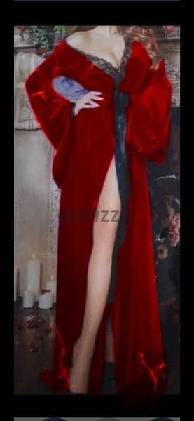 kimono ahmar ma3 deyer dentell s to xxL 6