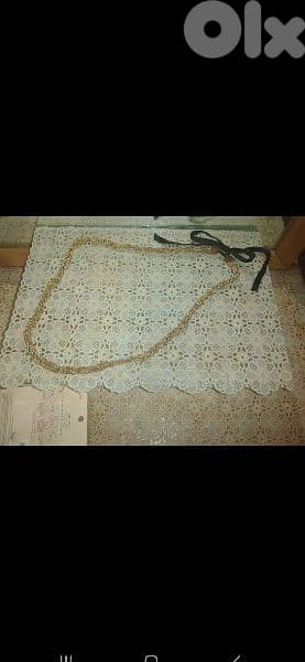 necklace 3a2ed dahabe ma3 ribbon satin 4