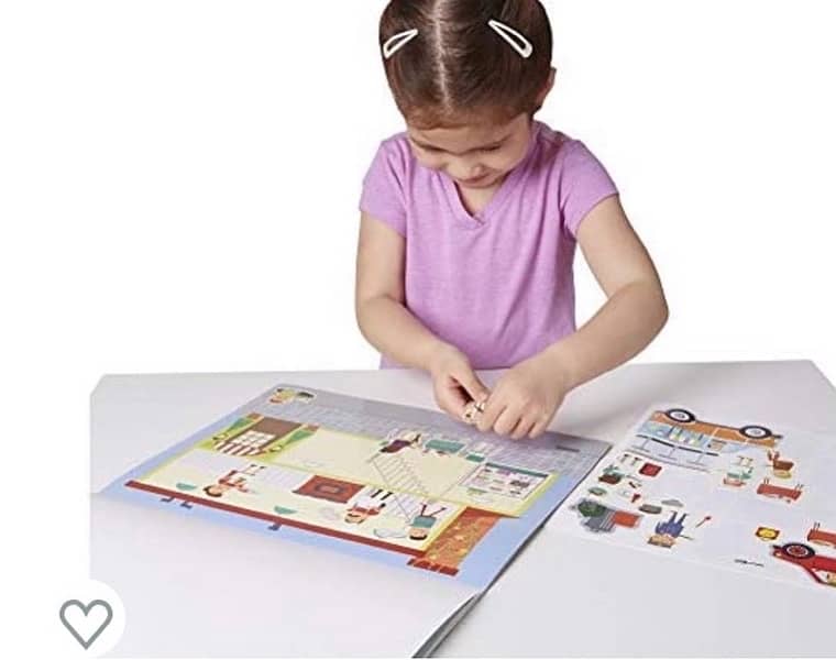 Melissa and Doug Reusable Sticker Pad: My Town - 200Stickers 1