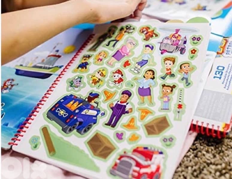 Melissa & Doug PAW Patrol Restickable stickers 1