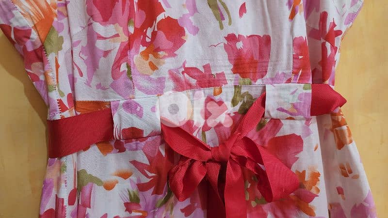 floral Cotton dress size large 44 2